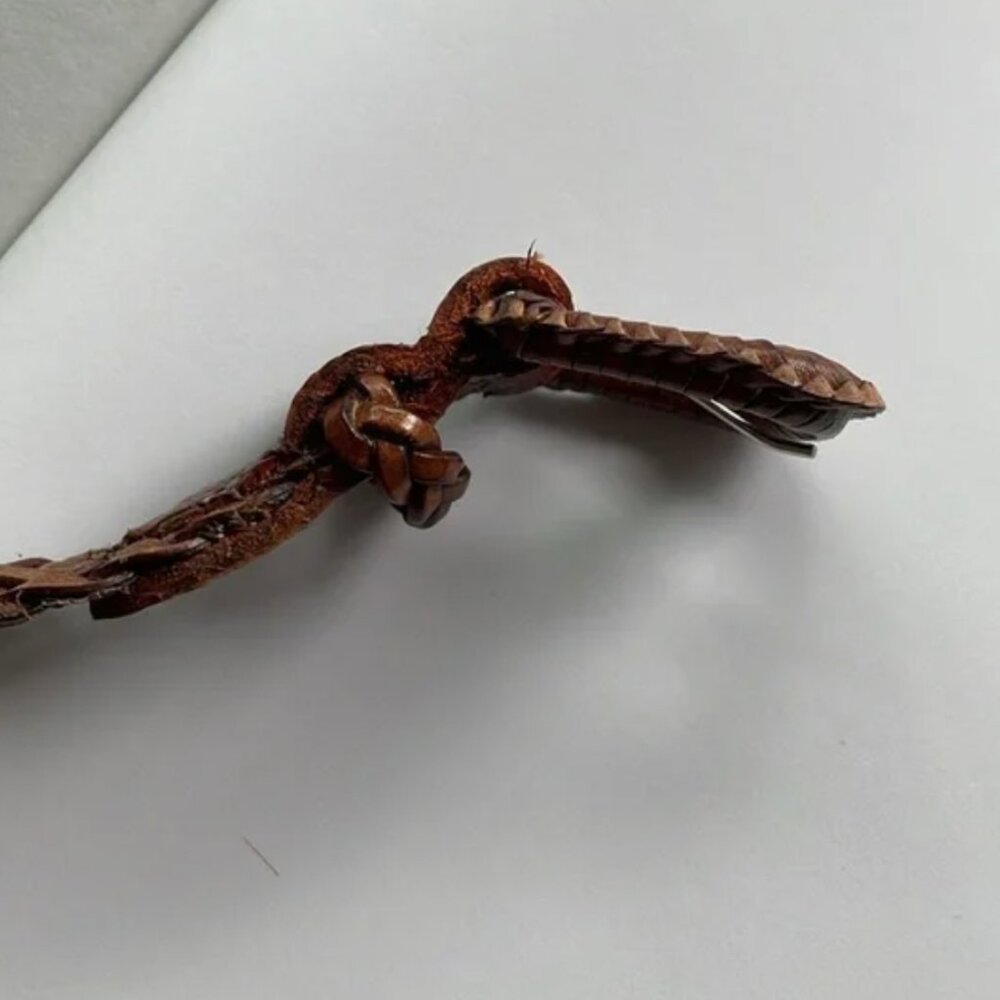 Leather Braided Belt - Picture 8 of 11